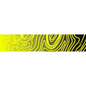 White Water Archery Topo Fade Arrow Wraps Yellow 5 in. x 1.125 in. 15 pk.