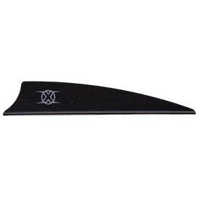 Bohning X Vanes Shield Cut 3 in. Black 36 pk.
