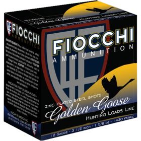 Fiocchi Golden Goose Shotgun Ammo 12 ga. 3.5 in. 1 5/8 oz. 1430 FPS BBB Shot 25 rd.