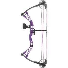 Diamond Atomic Bow Package Purple 12-24 in. 29 lbs. LH