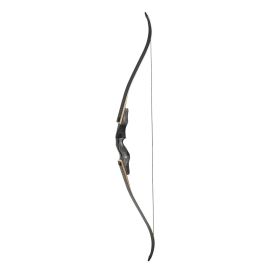 Recurve Bow and Arrows Kit, 60 inch Wooden Takedown Bows, Right Handed Ergonomic Archery Recurve Bow Package